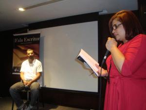 Marcos Torres no Projeto Fala Escritor