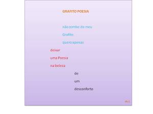 Grafito Poesia