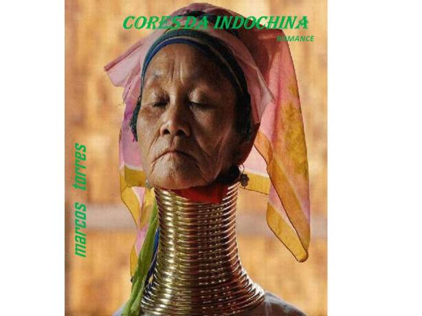 Imagem da Capa do livro Cores da Indochina.marcos torres